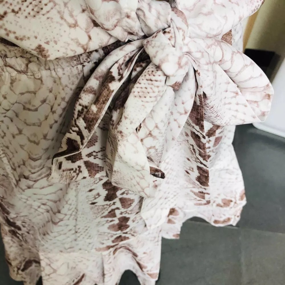 Snakeskin Western Boho Dress - Picture 3 of 14